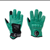 Alien Rides Kevlar Leather Gloves with Crash Protection