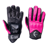 Alien Rides Kevlar Leather Gloves with Crash Protection