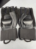 Alien Half Finger Gloves with Wrist Protector