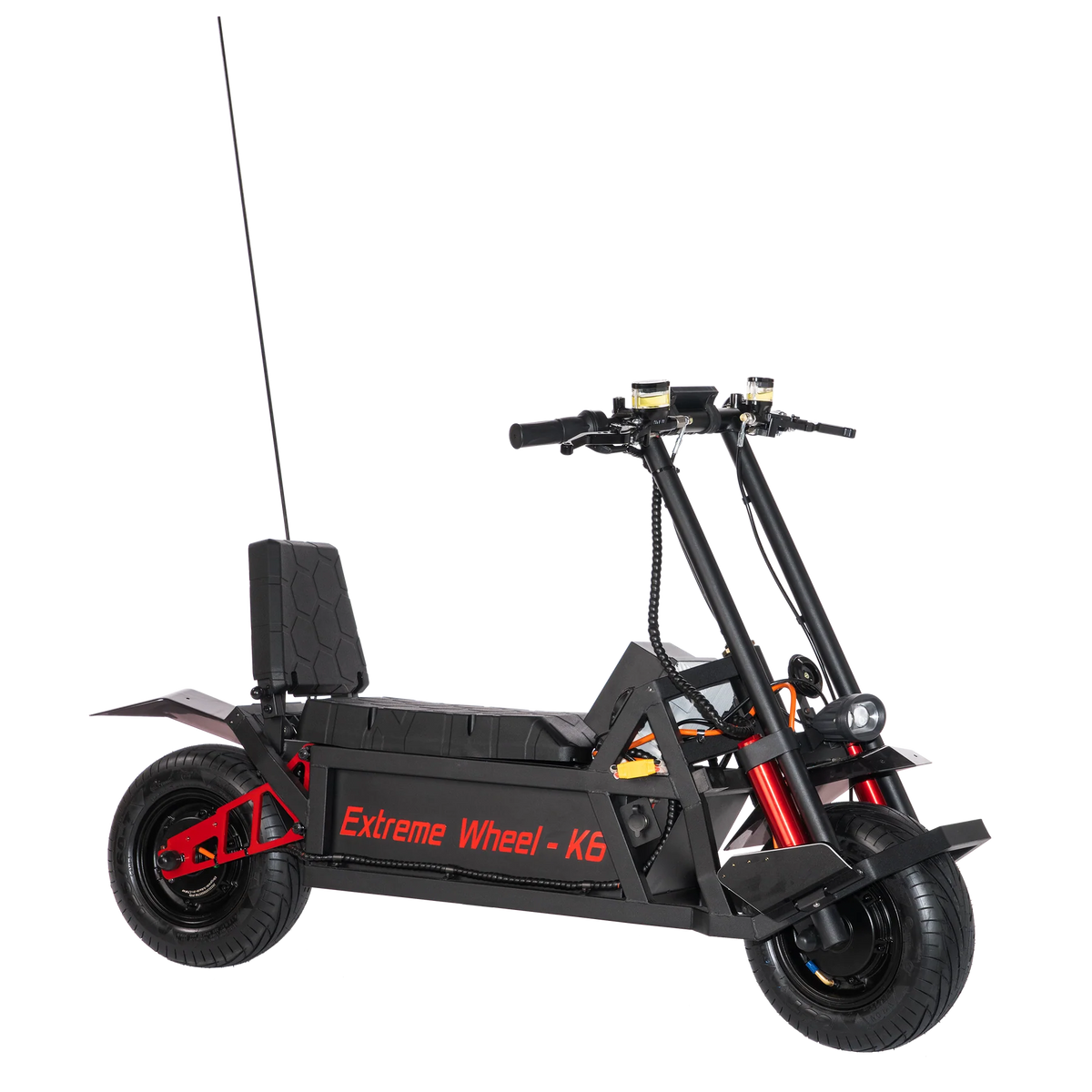 Extreme Wheel K6 Max 60+ MPH Electric Bike Alien Rides