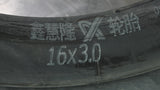 16x3 Inner Tube (12" Rim Diameter)