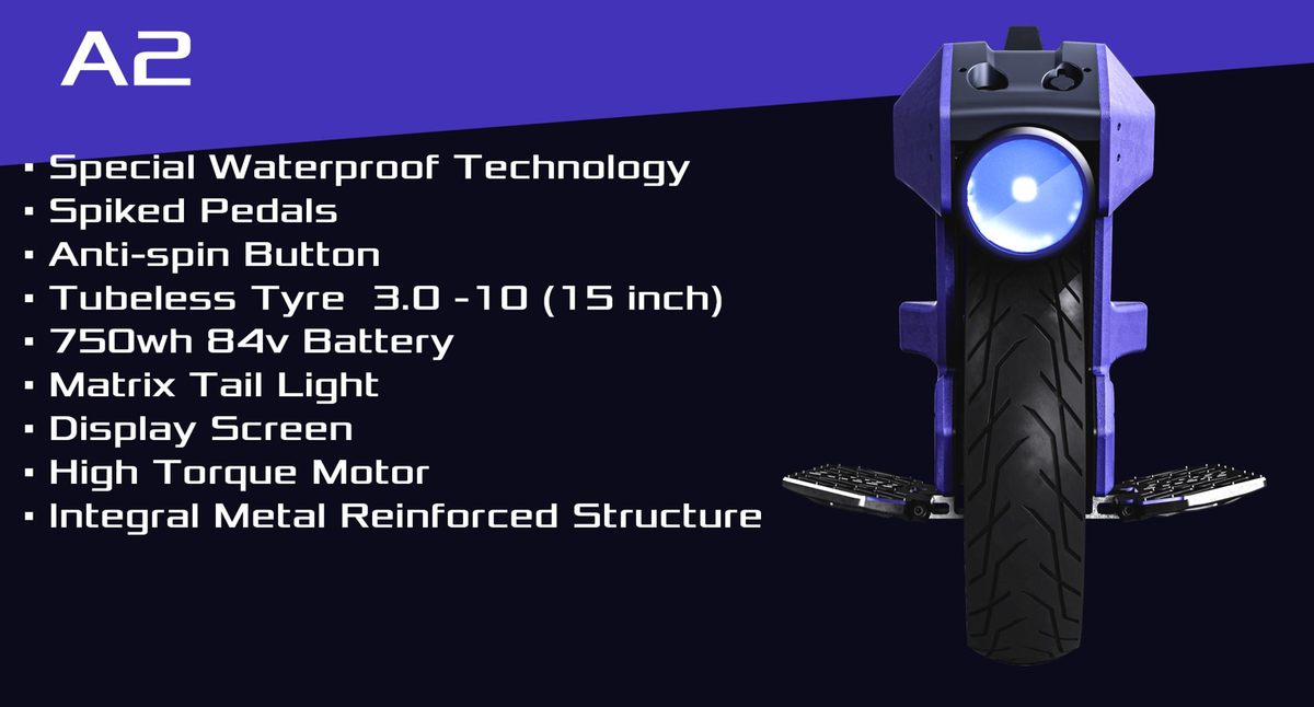 Begode A2 Electric Unicycle – Alien Rides