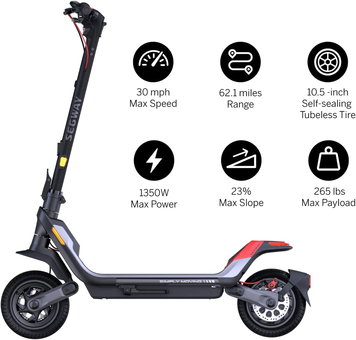 Segway - P100S Electric Scooter – Rides