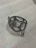 Surron Ultra Bee Metal Motor Cover | CNC Upgrade Replacement (Black & Chrome)