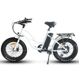 Costal Cruisers Step Thru Mini 20x4 - 52v Beach Cruiser Electric Bike