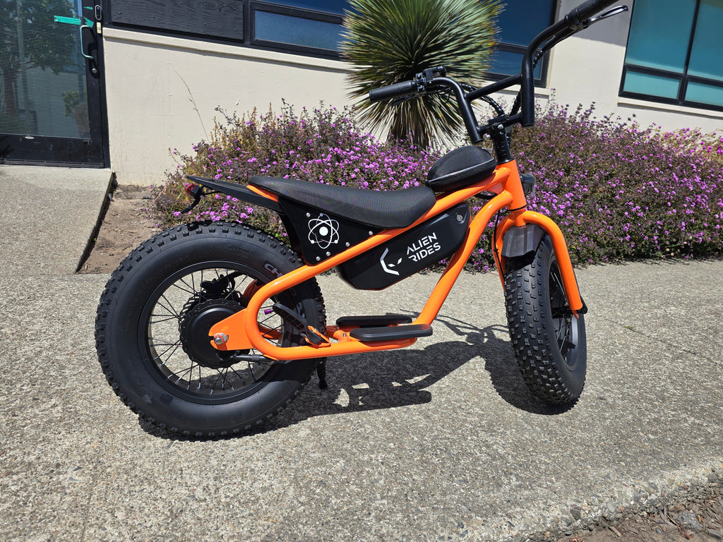 Alien Rides Atom Mod AR Atom 1000 Watt Mini Electric Bicycle – Alien Rides