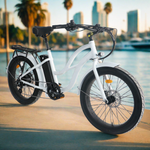 Costal Cruisers Step Thru 24x3 - 52v Beach Cruiser Electric Bike