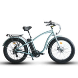 Costal Cruisers Fat Tire Step Over 26x4 - 52v Beach Cruiser Electric Bike