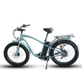 Costal Cruisers Fat Tire Step Over 26x4 - 52v Beach Cruiser Electric Bike