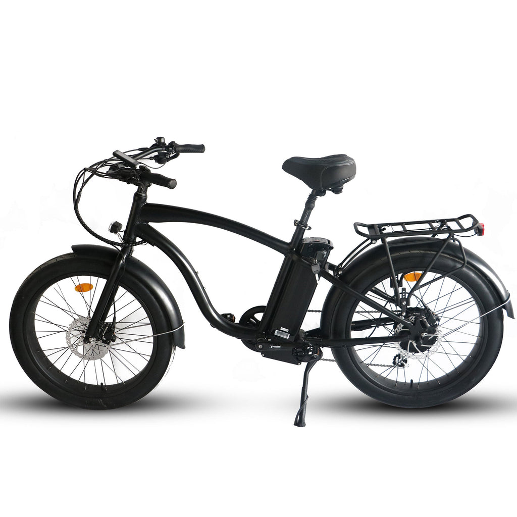 Step Over 24x3 - 52v 750W Beach Cruiser Electric Bike
