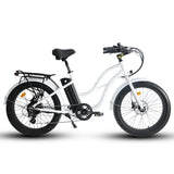 Costal Cruisers Step Thru 24x3 - 52v Beach Cruiser Electric Bike