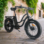 Costal Cruisers Step Thru Mini 20x4 - 52v Beach Cruiser Electric Bike