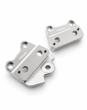 Talaria XXX Metal Foot Peg Brackets | CNC Upgrade Mounts (Black & Chrome)