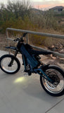 Talaria XXX / MX4, MX3, Sting - Supermoto Wheelset (Thick/Wide) - Chrome Silver