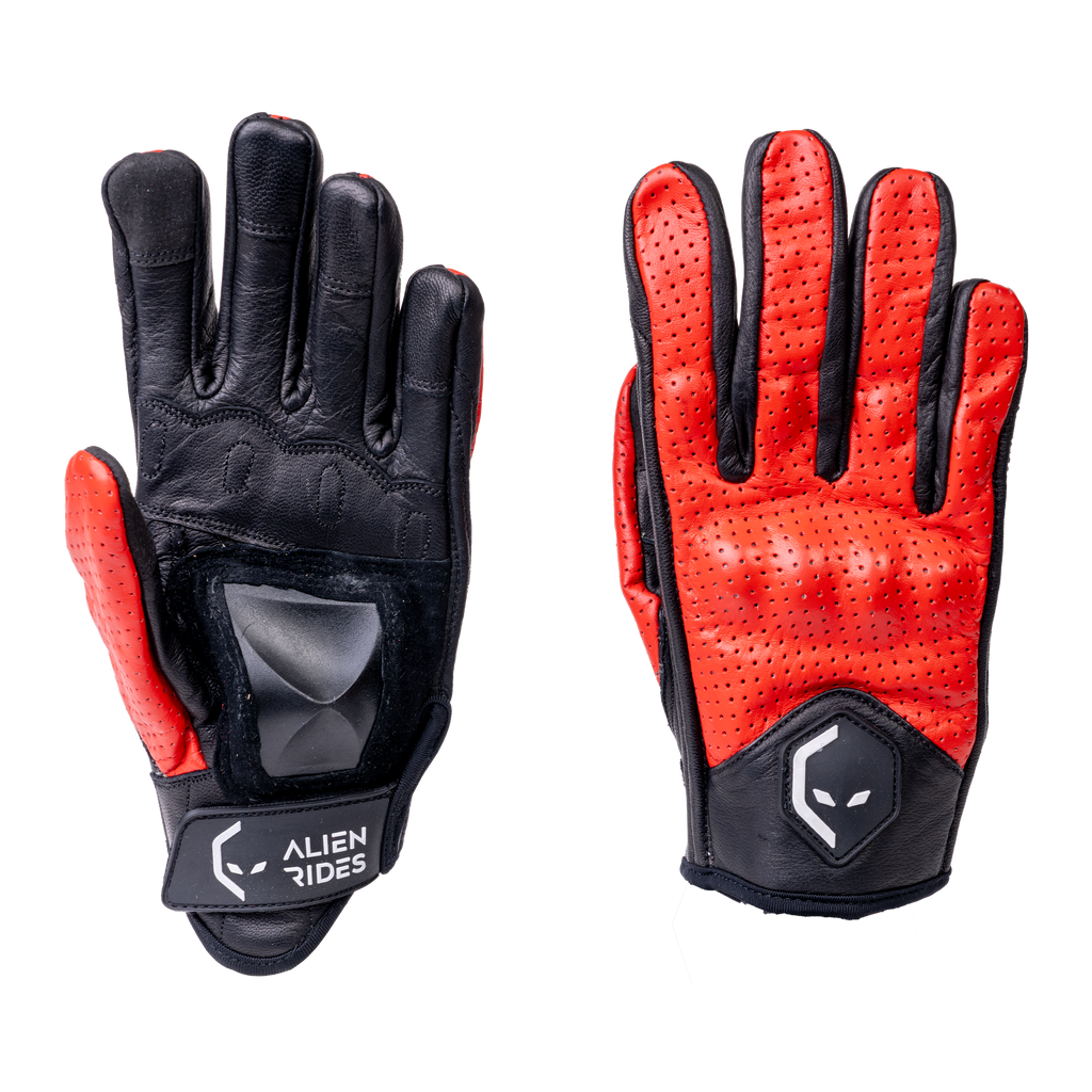 alien handschuhe Alien Rides Kevlar Leather Gloves with Crash Protection