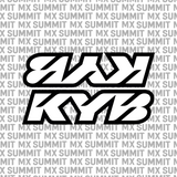 KYB Fork Tube Decal
