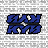 KYB Fork Tube Decal