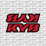KYB Fork Tube Decal