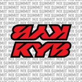 KYB Fork Tube Decal