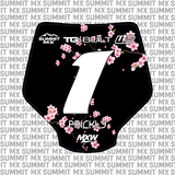 Cherry Blossom Number Plate Decal