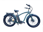 Coastal Cruiser - 750w Fat Tire Cruiser Step Over 26x4 Electric Bike