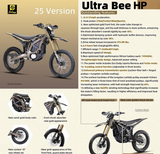 2025 Surron Ultra Bee 21kw Electric Dirt Bike