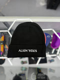 Alien Rides Cuffed Beanie