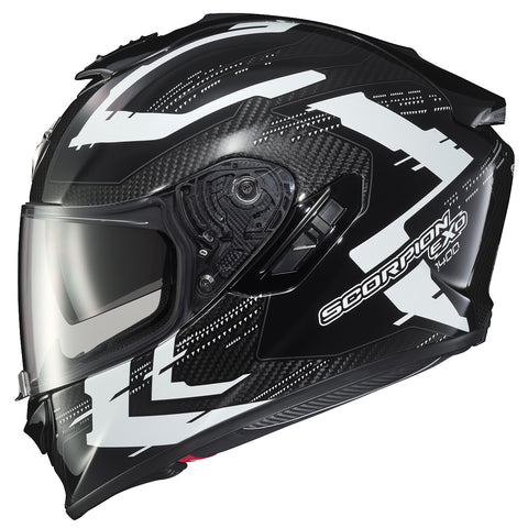 shoei gt-air ii helmet vs scorpion exo-st1400 carbon helmet Scorpion EXO-ST1400 Carbon Caffeine Helmet White / Small
