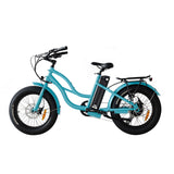 Costal Cruisers Step Thru Mini 20x4 - 52v Beach Cruiser Electric Bike