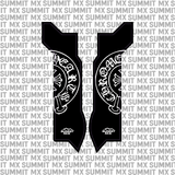 Chrome Hearts Fork Guard Decals