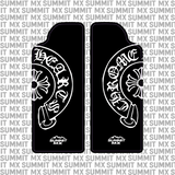 Chrome Hearts Fork Guard Decals