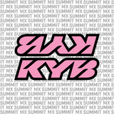 KYB Fork Tube Decal