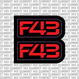 Sirris "F43" Fork Decal