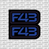 Sirris "F43" Fork Decal
