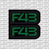 Sirris "F43" Fork Decal