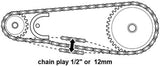 Warp 9 Chain Drive Conversion — Sur-Ron Light Bee X