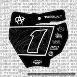 Switchback Number Plate Decal