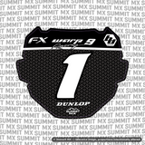 Vertex Number Plate Decal
