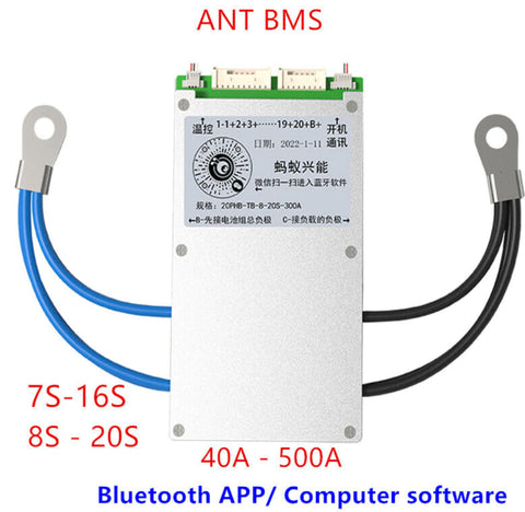 72v 7-20s 400a ANT Smart BMS