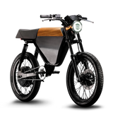 Onyx RCR Electric Bike black model with wooden accents