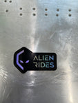 Alien Rides Reflective Stickers