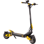 Vsett 10+ Electric Scooter yellow and grey with 10 inch tires